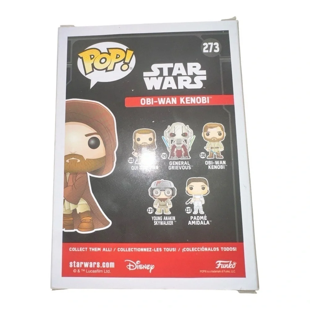 NIB Funko POP! Star Wars Young OBI-Wan Kenobi #273 (Hooded with Light Saber)
